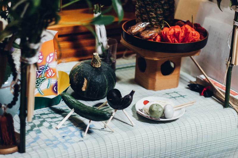 盆棚 花 イメージ