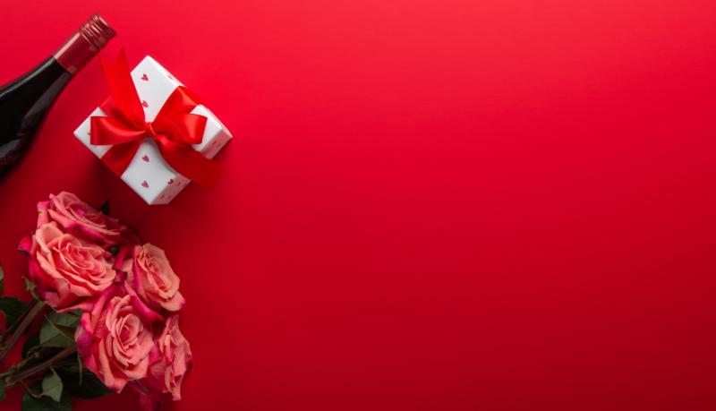 バレンタイン フラワーギフト イメージ